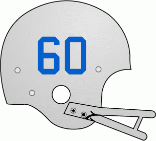 Buffalo Bills 1960-1961 Helmet Logo iron on transfers for clothing